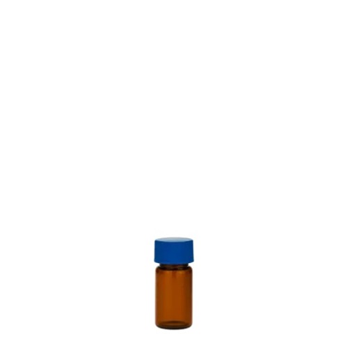  [유리초자] 3.75 ml 엠버 샘플 바이알 & 스크류 캡 3.75 ml Amber Storage Vial & Screw cap