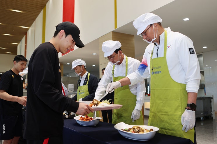 <b>대한체육회</b>, <b>국가대표</b>선수촌에서 ‘수산물 DAY 행사’ 열어