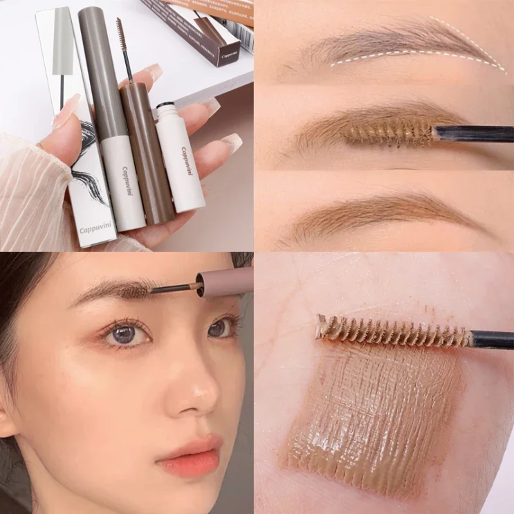  오래 지속되는 방수 눈썹 염료, 커피 브라운 컬러, 눈썹 젤 페인트, 눈썹 틴트 마스카라, 메이크업 도구, 브로우 인핸서 크림