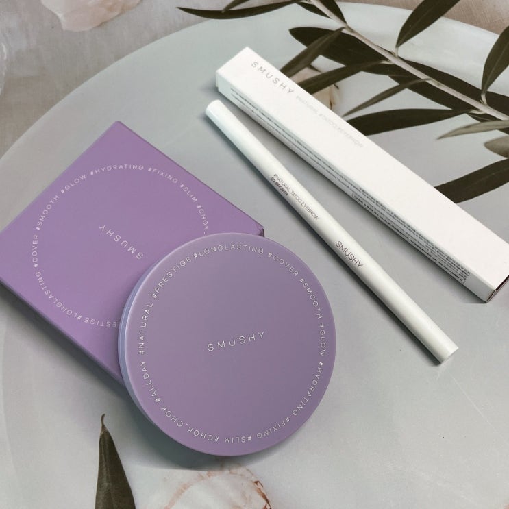  록키스 커버력좋은쿠션 눈썹 아이브로우 펜슬 세트로 써봤어요