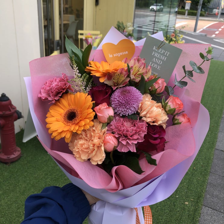  송도꽃집 라사제스 송도꽃다발 선물 성공적
