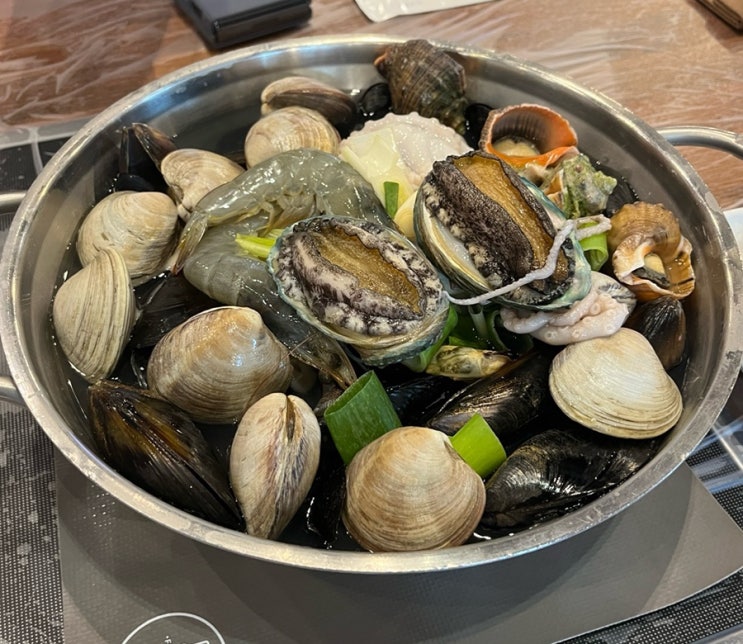  파주 해물칼국수 맛집 복 많네!! 해물칼국수