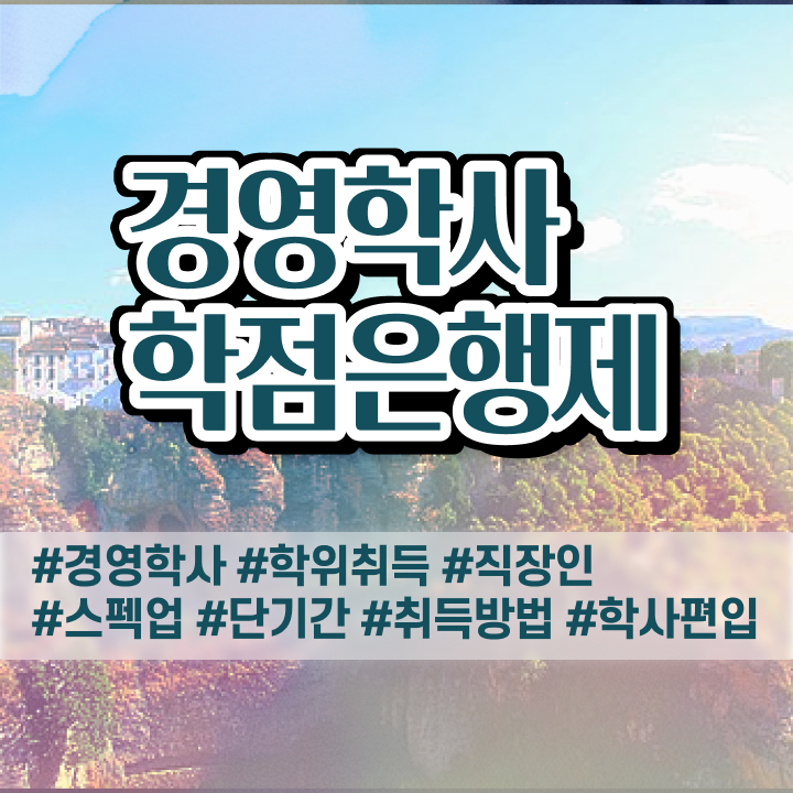  , 경영학 온라인으로 간단하게 준비하는 후기