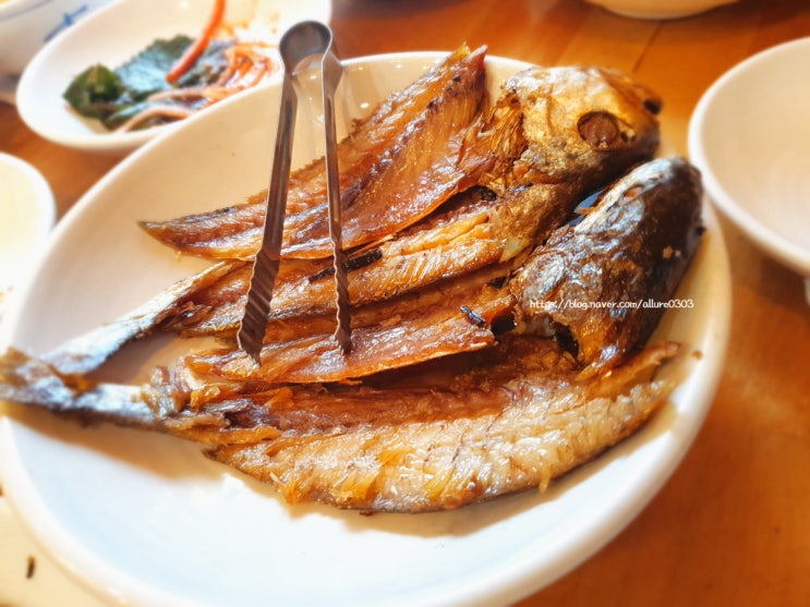  천안가족외식 수림정 굴비 한마리 특정식