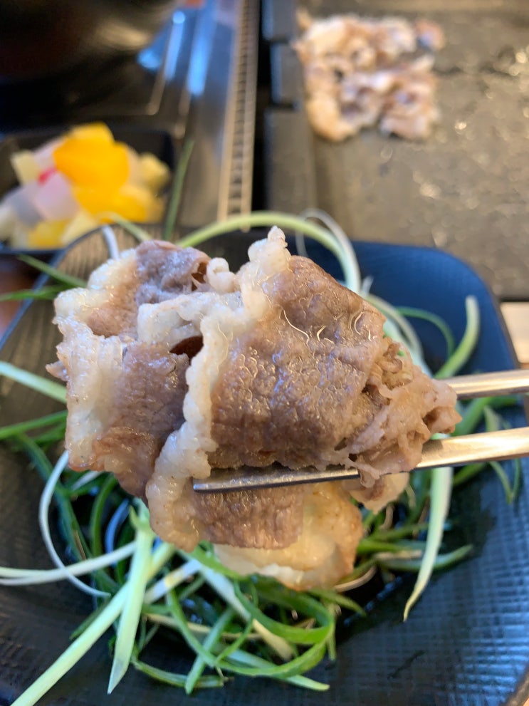 [기장 눈꽃대패] 일광 신도시 맛집 눈꽃대패 키즈존 어린이 놀이방 한우 차돌박이 우삼겹살 FAMILY RESTAURANT