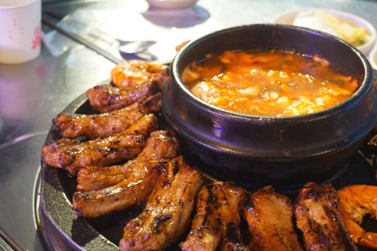  상봉맛집 중랑등갈비, 사이드 메뉴까지 마음에 든 고기집