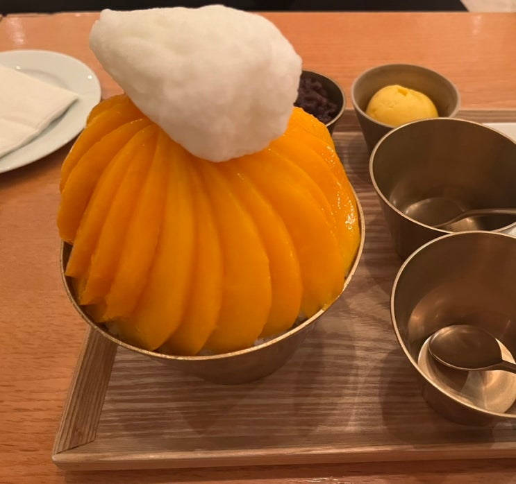  제주신라호텔 망고빙수 내돈내산 후기 가격 할인 예약 쁘띠망고빙수