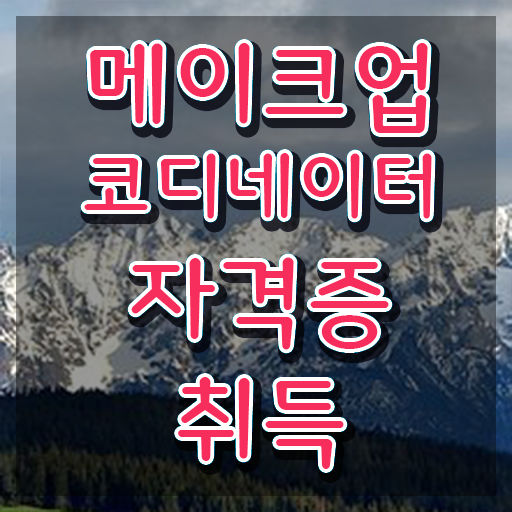  메이컵국가자격증 , 메이크업코디네이터 자격증 취득했던 후기 최단기간 취득한 과정
