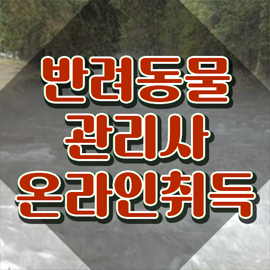 반려동물 관리사 , 반려동물관리사 자격증 2주 만에 합격한 비법 확인하세요