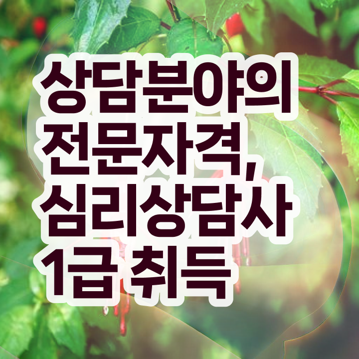  심리상담사 , 심리상담사 자격증 온라인 교육으로 합격한 비법 및 취업 전망