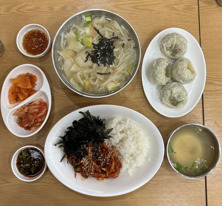  안양수제비맛집 원조멸치국수 주차 혼밥