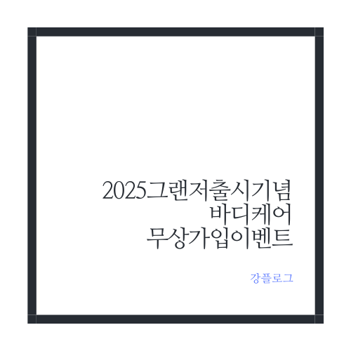 그랜저 GN7 바디케어 무상 가입 이벤트