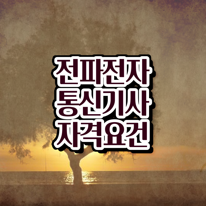  전파전자통신기사 필기시간 전파전자통신기사 시험응시조건 온라인 과정으로 1학기 만에 완료한 노하우