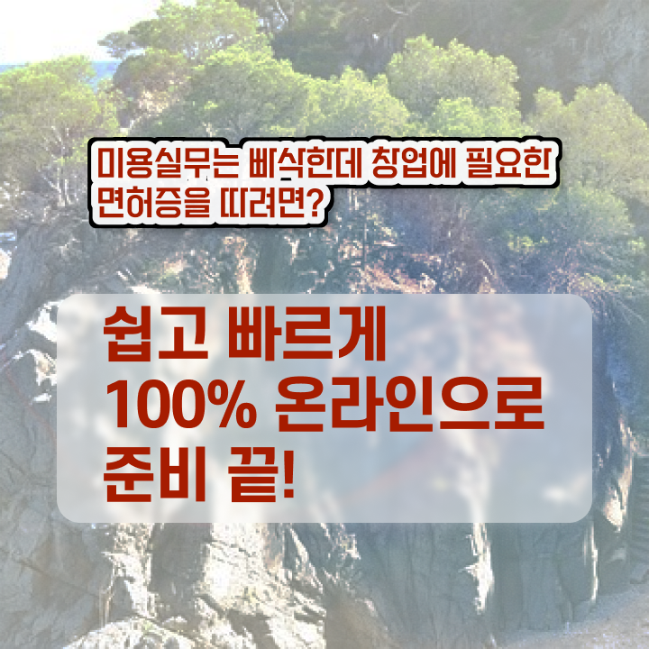 미용종합면허증 발급 , 종합미용면허증 고졸도 따고 취직까지 성공한 비법