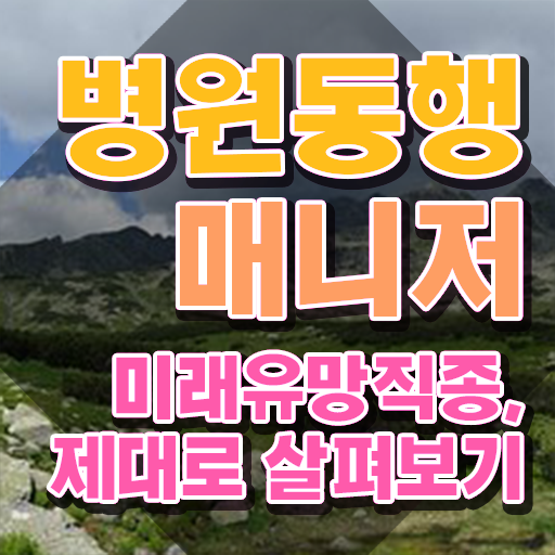  온라인으로 간단히 병원동행매니저 취득방법