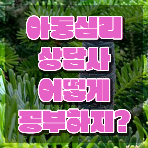  아동심리학 , 아동심리상담사 자격증 학습한 후기 정보 필요하시죠