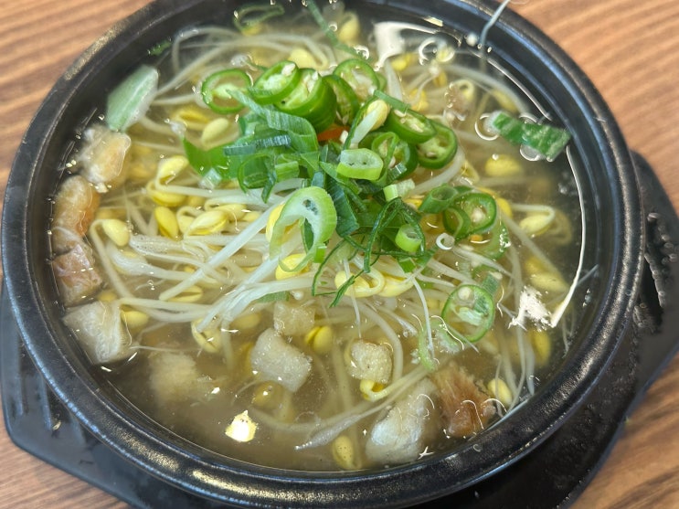  전주맛집 채우미콩나물국밥 복어육수 현지인추천