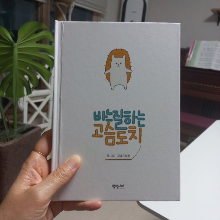  신간 그림 동화책 바느질하는 고슴도치 글. 그림 재발견 생활 훨훨 나비 출판사