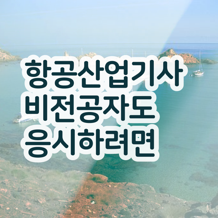  항공산업기사 항공산업기사 응시조건 인강만 듣고 1학기 만에 완료한 비법