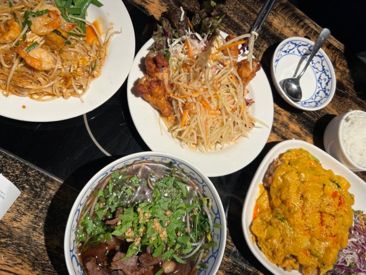  용산역 아이파크몰 태국 음식점 콘타이 푸팟퐁커리 드시러 오세요
