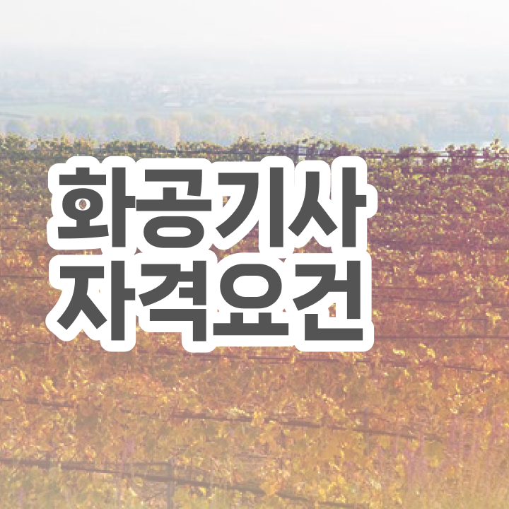  화공기사 화공기사 취득자격 온라인으로 간단하게 끝낸 비법