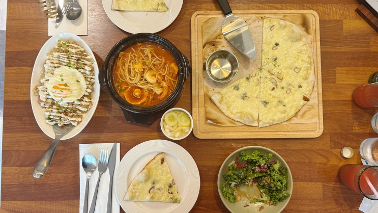  [울산 중구 반구동 맛집] 장스키친 | 고르곤졸라 피자, 뚝배기 파스타, 베이컨 필라프