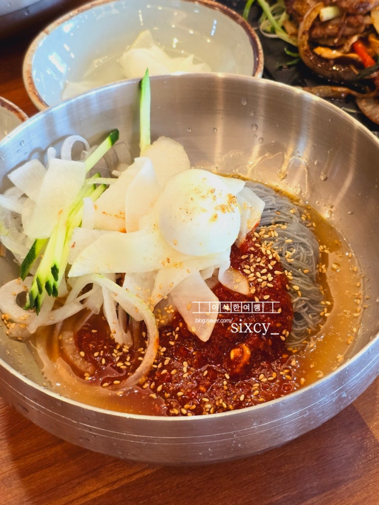  광주 냉면 맛집 다담골면옥 화정동 비빔냉면 미쳤음