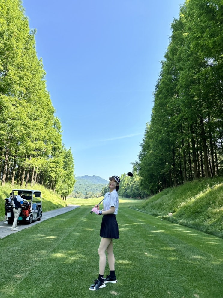  블루헤런cc, 여주 명문 골프장 대회 코스 라운드 후기(ft.메타세콰이어 시그니처홀)
