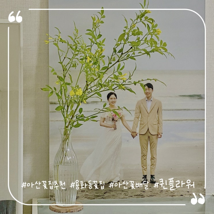  아산시꽃집추천 아산꽃배달 용화동꽃집 퀸플라워