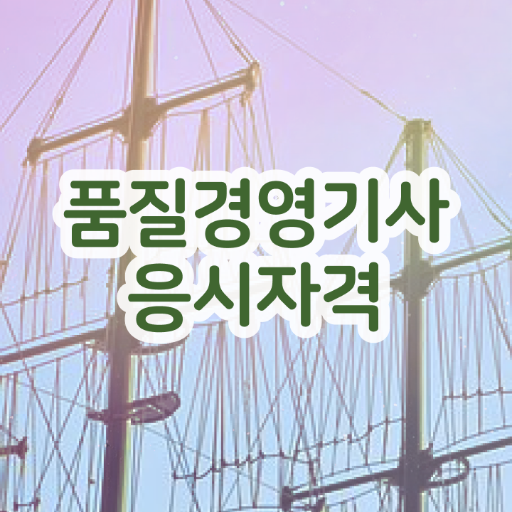 품질경영기사 품질경영기사 자격요건 인강만 듣고 간단하게 성공한 비법