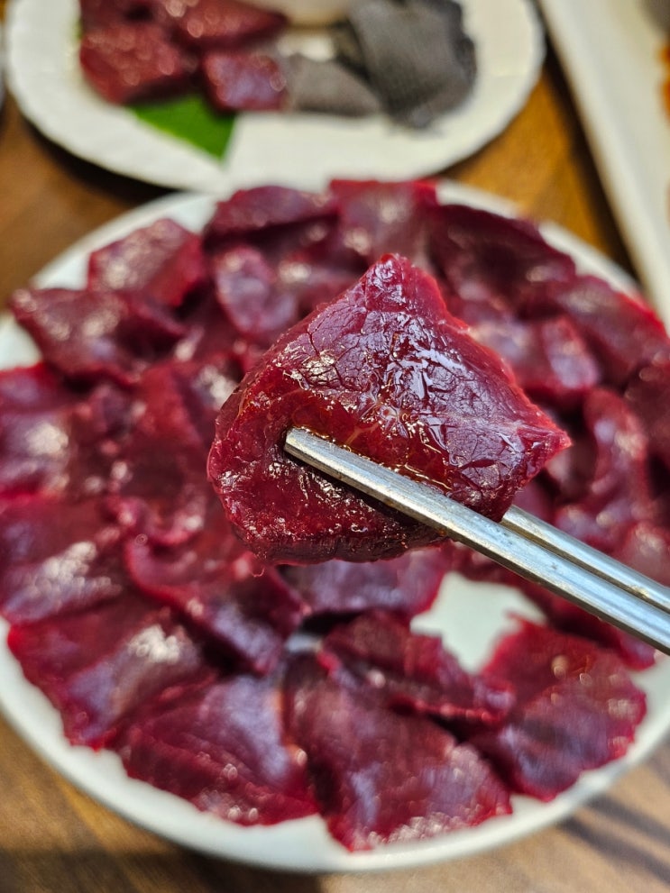  경산모임장소추천 최윤숙 안동생고기 경산점