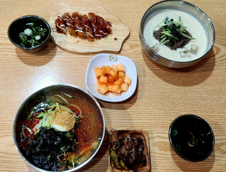  창원 막국수 콩국수 맛집 메밀파티