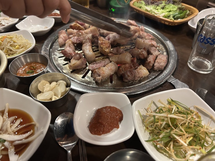  서울 성북구 안암오거리 <제주고깃집> (근고기모듬, 추억의옛날도시락, 계란찜)