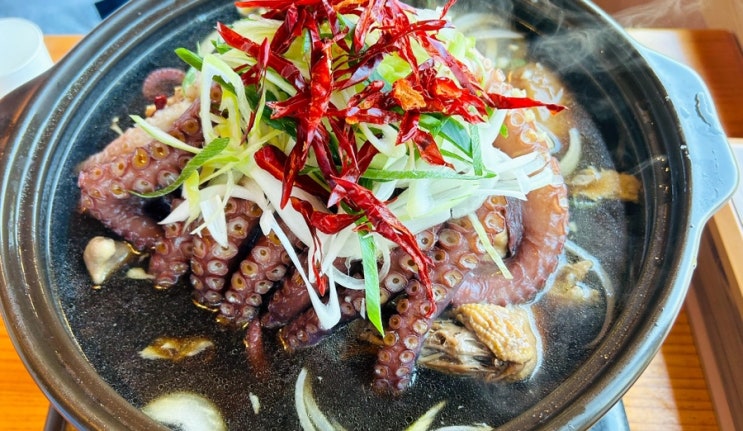  [고성맛집] 한방문어닭 잿놀이