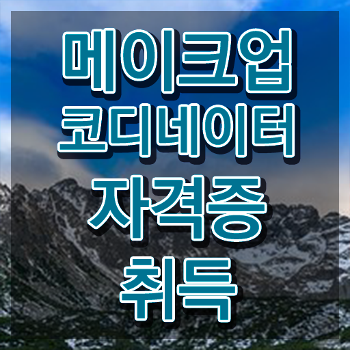  메이크업국가자격증 , 메이크업코디네이터 자격증 20일 만에 시험준비 확인해봅시다