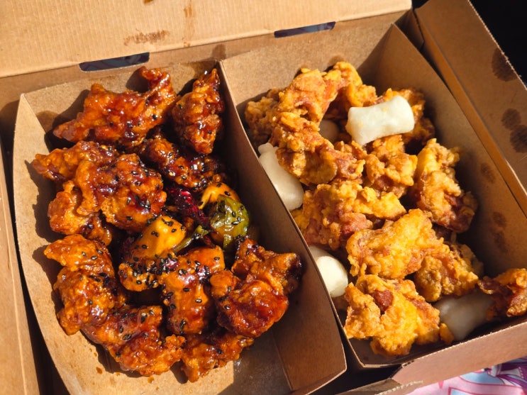  구의역맛집 뚝섬유원지 치맥 치콜 : 가마로강정 자양점 (내돈내산)