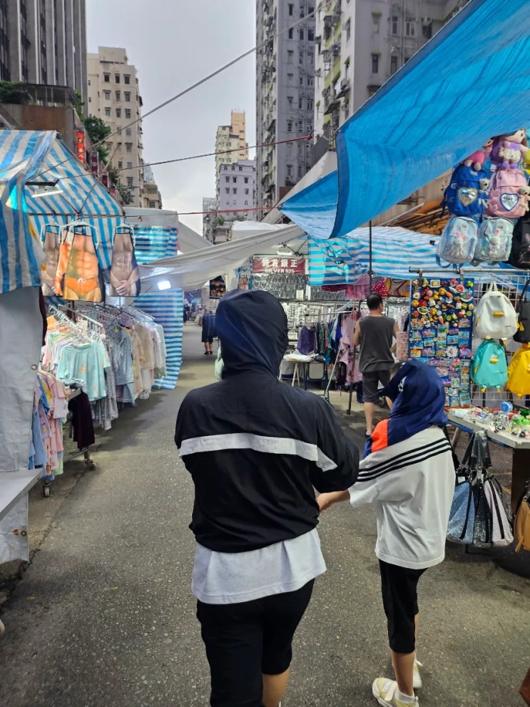  홍콩 대표 야시장 몽콕 레이디스마켓&조던 템플스트리트 야시장