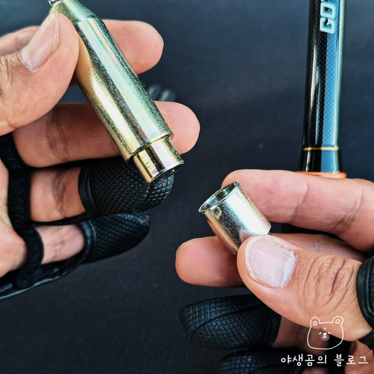  쭈꾸미봉돌 교체 시간 단축하는 낚시용품 럭키스톤 봉돌