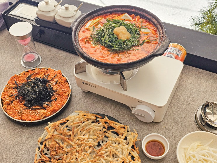  건대 조용한 술집 주해옥 신상 돼지곱창전골 맛집