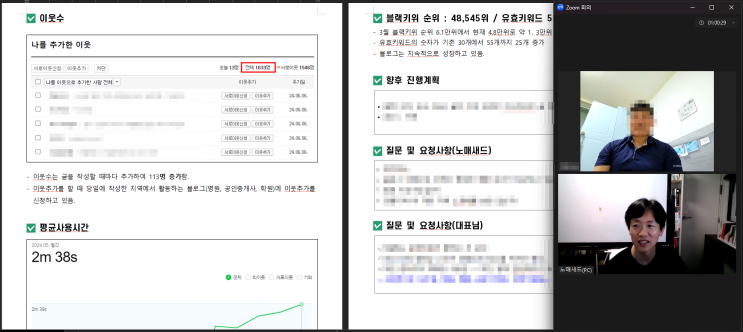 블로그 대행 재계약 노하우(얼굴을 보고 결과보고 하라!) 블로그 대행 재계약 노하우(얼굴을 보고 결과보고 하라!)