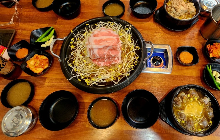  진해역 송학동 맛집 육더미샤브&국밥