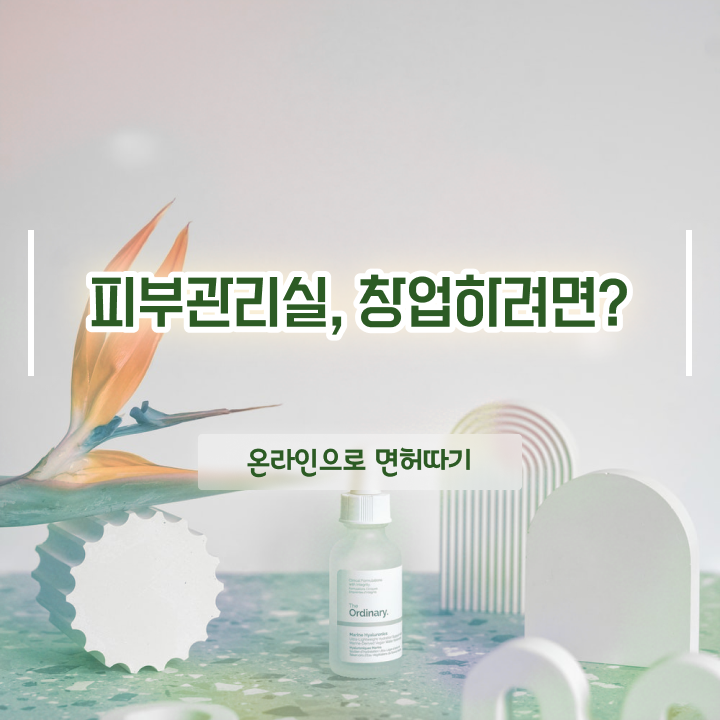  피부미용사 연봉 , 피부관리 창업 시작할 때, 준비해야 하는 자격증은? 온라인 원격 평생교육원 통해서 주부미용사자격증 쉽고 빠르게