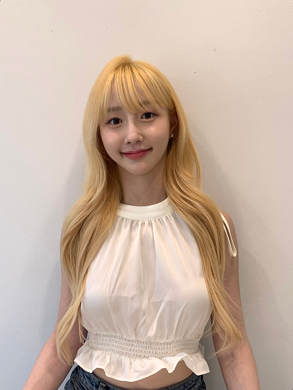  금발 탈색모 1mm 슬림 땋기 붙임머리 잘하는곳 | 환승연애 지수 탐나도다 후기