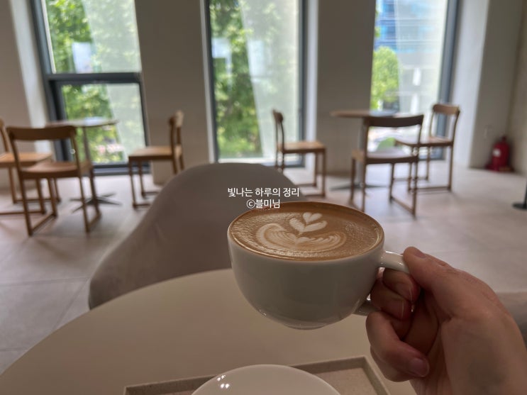 롯데타워뷰 테라스 삼성역 카페 앙떼띠 커피로스터리