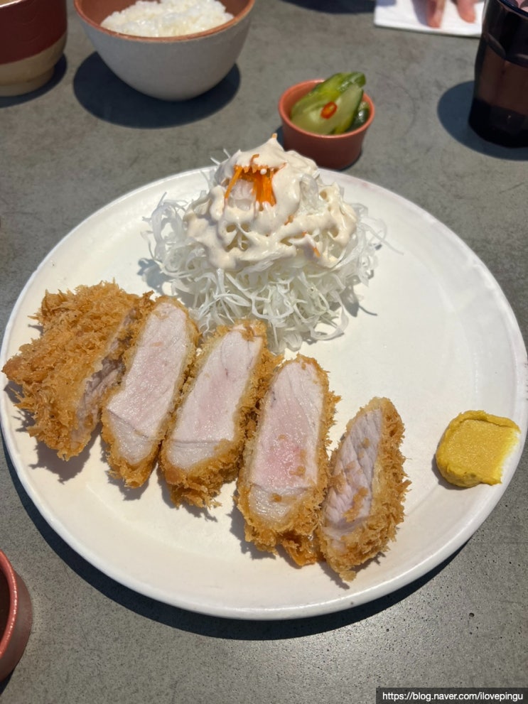  겉바속촉 레전드 청라 돈카츠 맛집 이이칸지