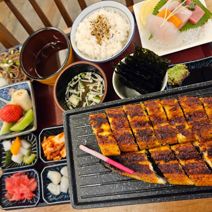  부산 덕천 맛집 :: 히츠마부시정식 민물장어덮밥 [수담] 덕천 점심 맛집 추천