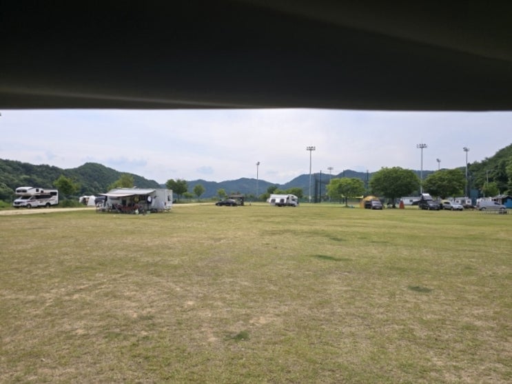  문경야구장 노지캠핑 성지를 가보다!
