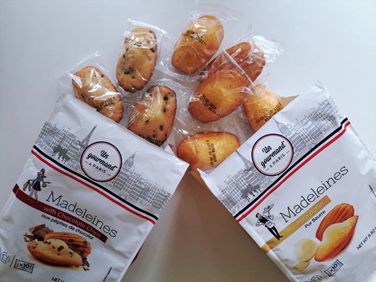 프랑스마들렌 파티셰리고메 버터마들렌과 초코칩마들렌, 맛있는디저트추천드려요~ 프랑스마들렌 파티셰리고메 버터마들렌과 초코칩마들렌, 맛있는디저트추천드려요~