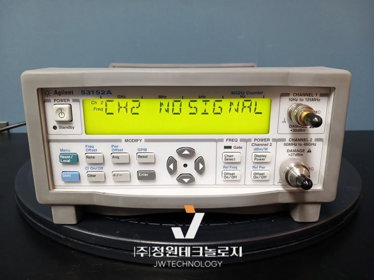  53152A(46GHz) 키사이트 CW 마이크로웨이브 카운터 렌탈 및 판매-정원테크놀로지