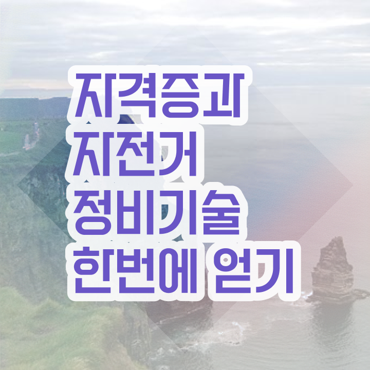  자전거 조립 비용 , 자전거정비지도사 자격증 합격한 후기 최단기간 취득한 과정